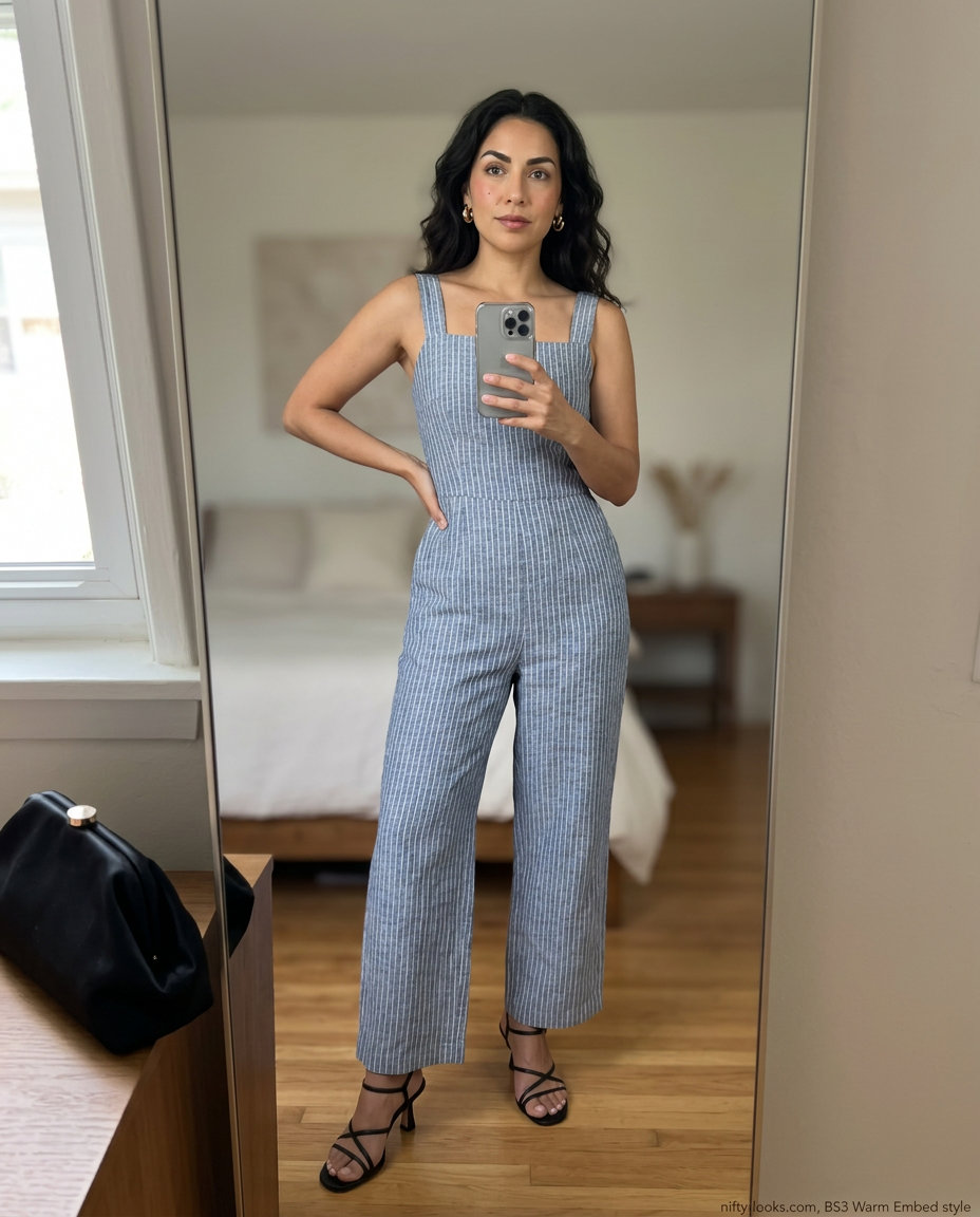 Styling mistake: wearing a linen midi skirt with a romper. Avoid this for elegant evening looks in 2026.