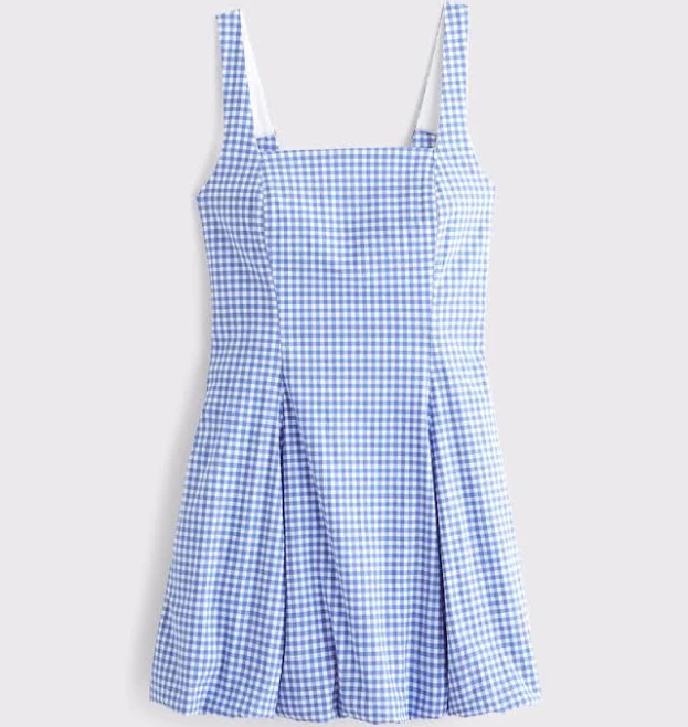 dress Abercrombie & Fitch Women's Mila Bubble Hem Mini Dress Abercrombie & Fitch $24.97