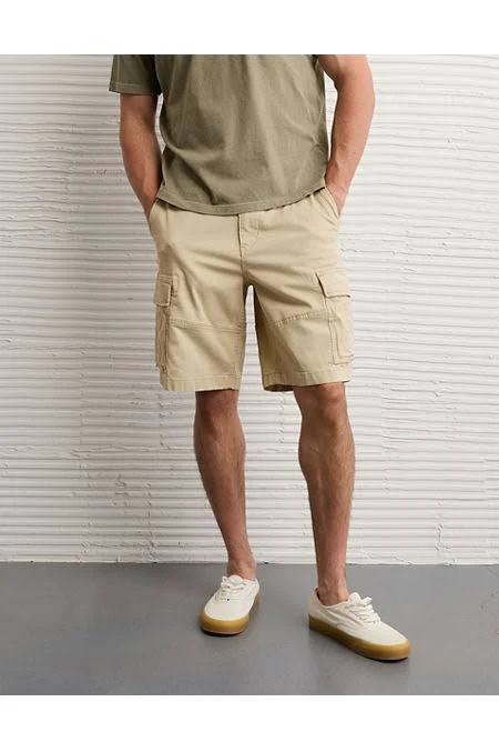 shorts AE 10" Flex Lived-In Cargo Short Men's American Eagle Outfitters $37.46
