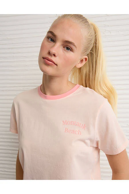 top AE Women's Everyday Graphic T-Shirt American Eagle Outfitters $9.97