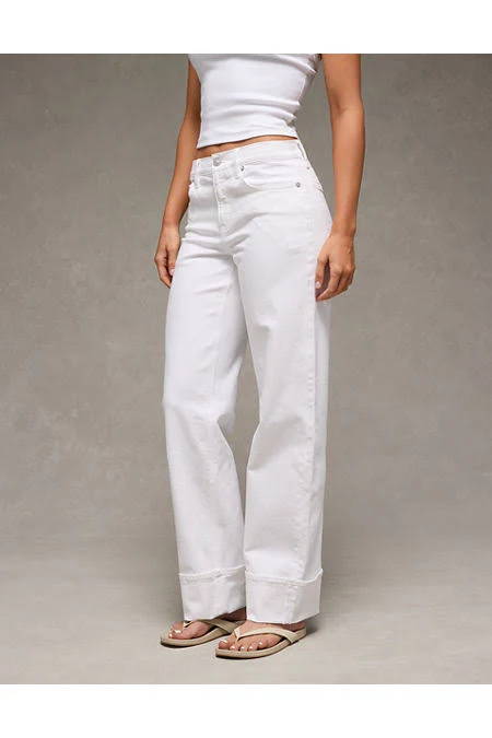 jeans AE Women's High-Waisted Stovepipe Jeans American Eagle Outfitters $39.99