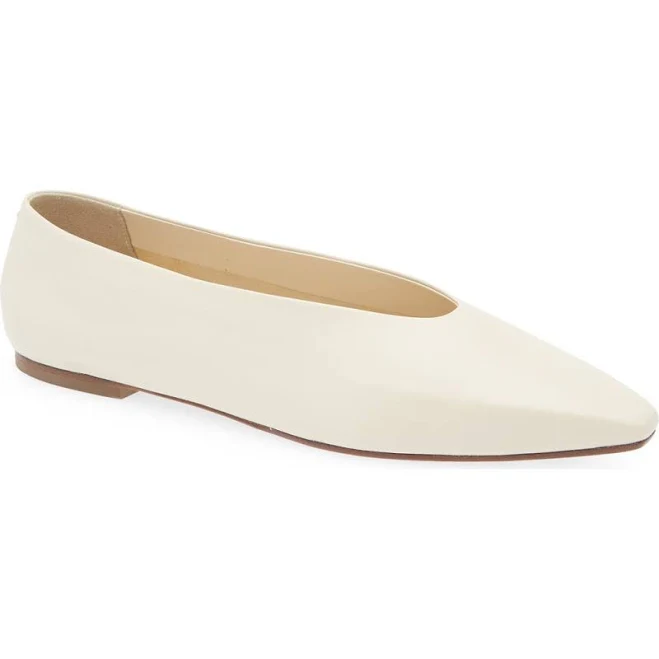 shoes Aeyde Women's Betty Flats Nappa Leather Nordstrom $395