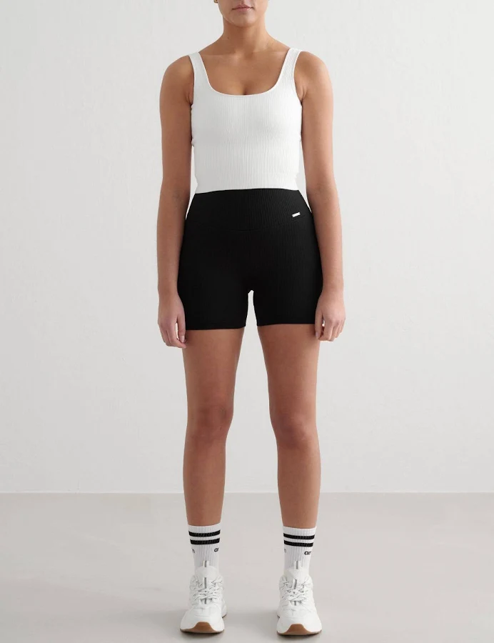biker shorts Aim'n Ribbed Seamless Midi Biker Shorts Aimn US $39.99