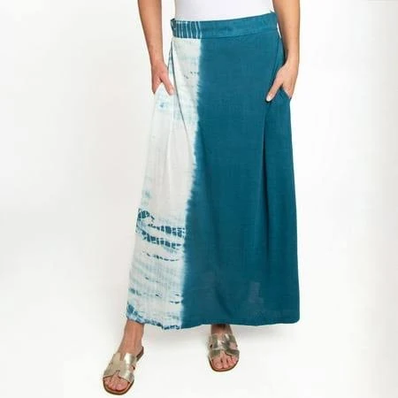 skirt Akari Tie Dye Maxi Skirt with Pockets Walmart - Howards Inc $40