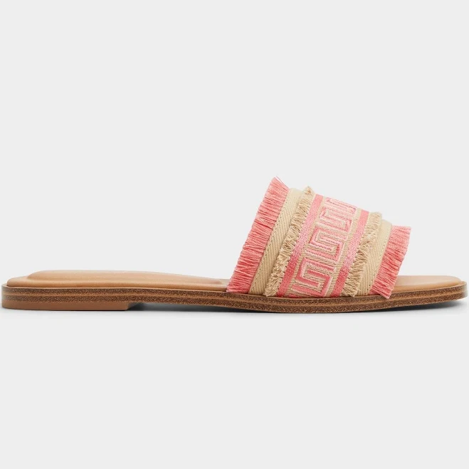 shoes ALDO Women's Nalani fringe Slide Sandals ALDO Shoes $39.97