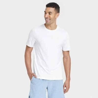 top All in Motion Men's Performance Short Sleeve T-Shirt Target $15