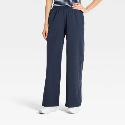 pants All in Motion Women's Mid-Rise Woven Travel Pants Target $35