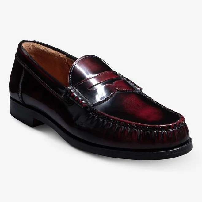 shoes Allen Edmonds Men's Newman Leather Penny Loafers Allen Edmonds $299