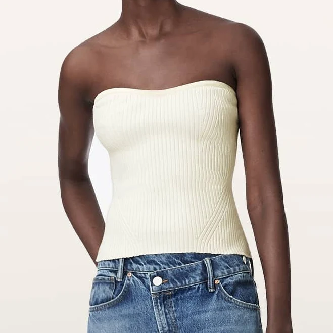 bandeau top Allsaints Women's Cruz Bandeau Slim Fit Top ALLSAINTS $159
