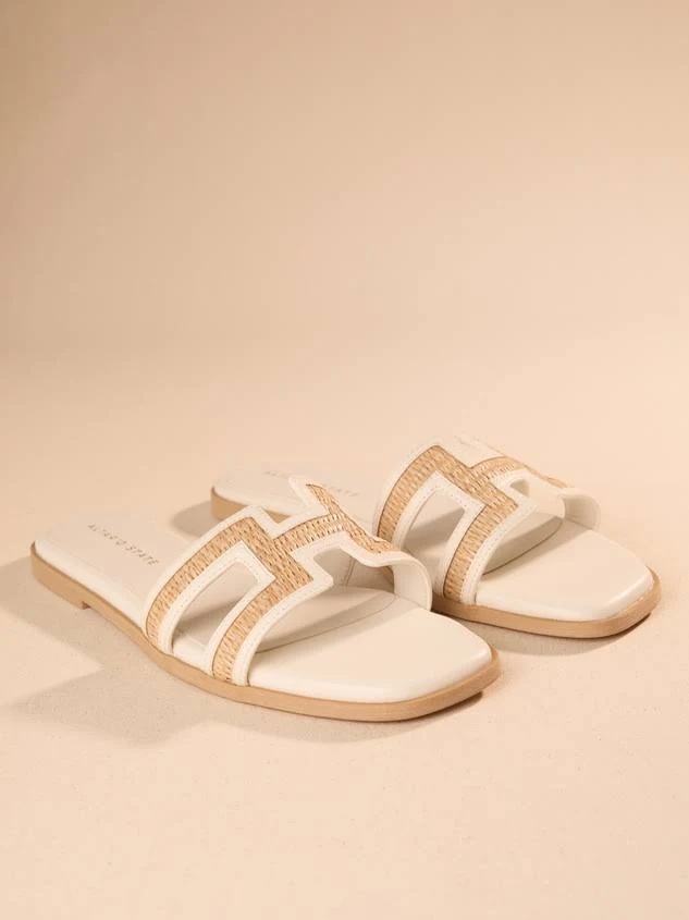 shoes Altar'd State Enid Raffia Sandals Altar'd State $44