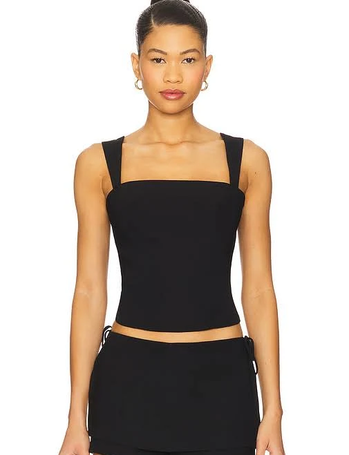 crop top Amanda Uprichard Sleeveless Ceronne Top REVOLVE $103