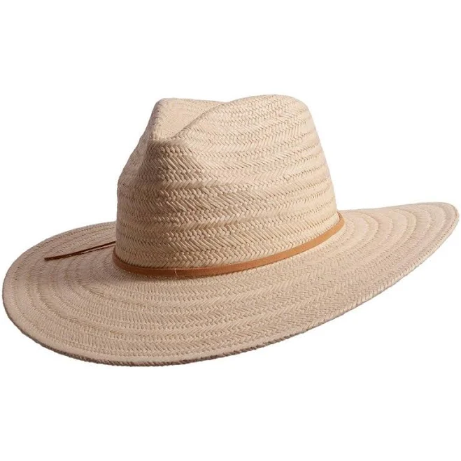 accessory American Hat Makers Women's Paulo Wide Brim Straw Sun Hat American Hat Makers $77