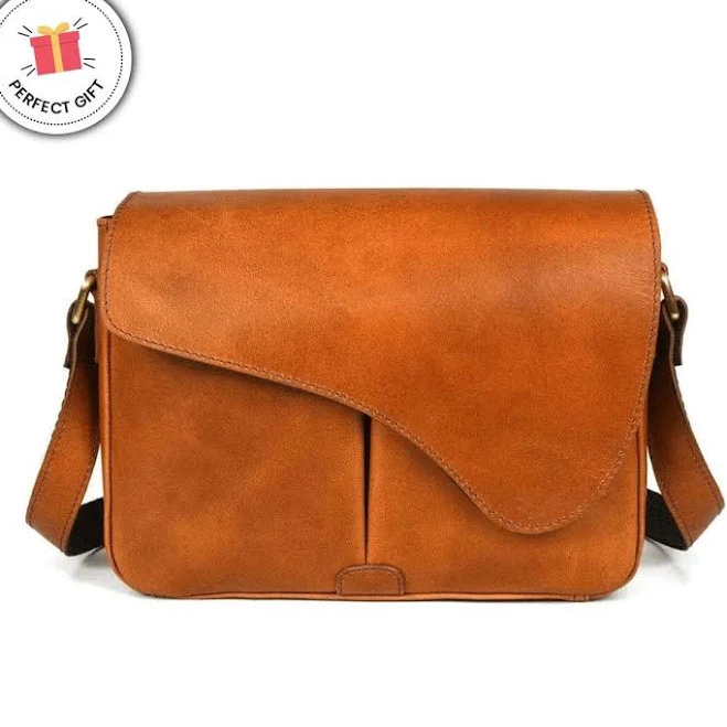 bag American-Made Leather Crossbody Handbag The leather farm $105