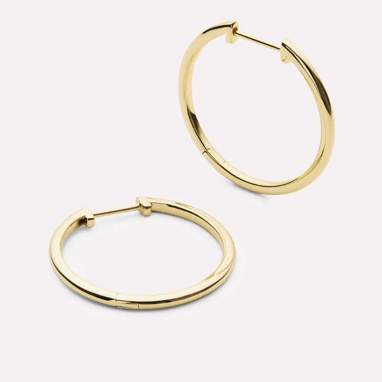 accessory Ana Luisa Medium Slim Endless Hoops Ana Luisa $95
