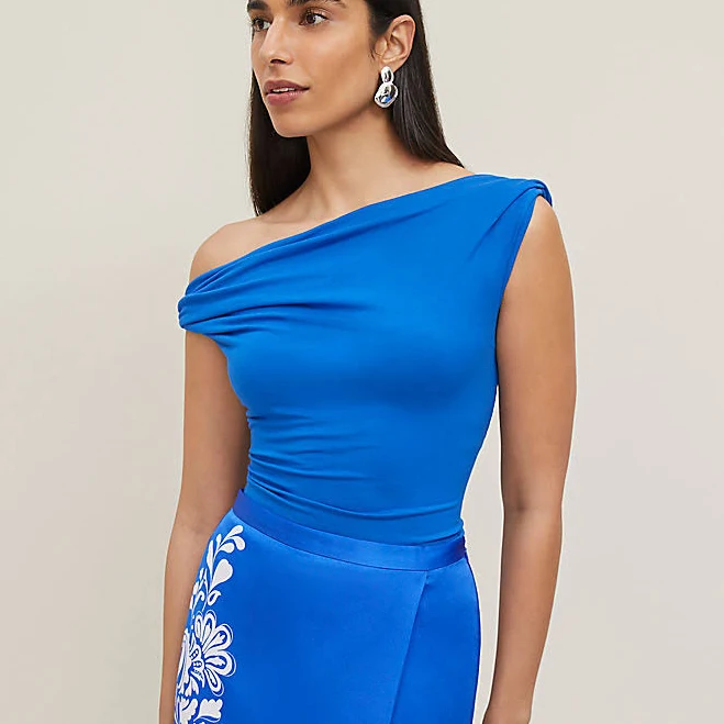 one shoulder top Ann Taylor Women's Asymmetrical One-Shoulder Top Ann Taylor $32.25