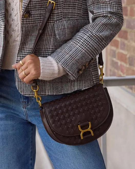 bag Annalyn Woven Faux Leather Crossbody Bag VICI $43.5