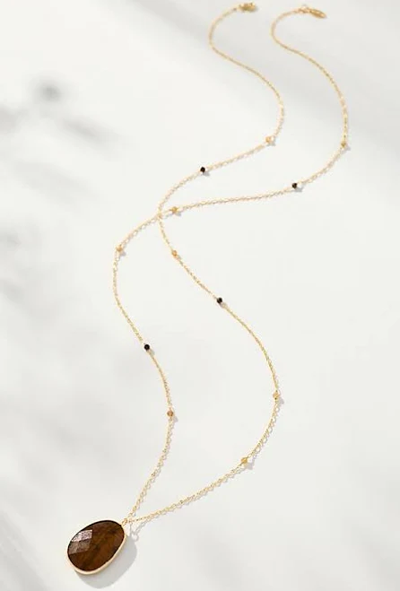 accessory Anthropologie Stone Pendant Necklace Anthropologie $52