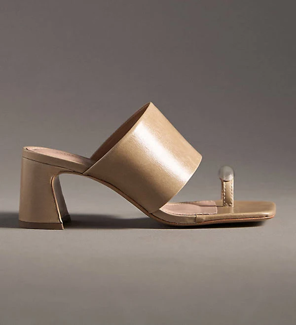 shoes Anthropologie Toe-Ring Block-Heel Mules Anthropologie $168