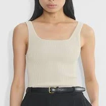 square neck top Aritzia Tops Aritzia Babaton Sculpt Knit Squareneck Tank Aritzia $19.99