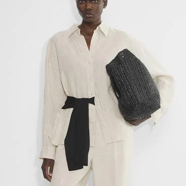 top Aritzia Women's Babaton Archive Linen Shirt Aritzia $98