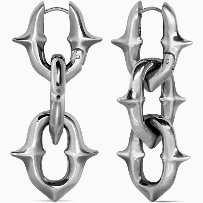 accessory Ask & Embla Unholy Grail Silver Earrings Ask & Embla $85