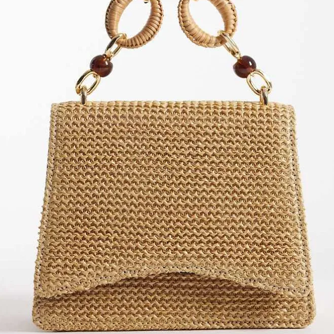 bag ASOS Straw Crossbody Bag with Resin Top Handle ASOS $37.99