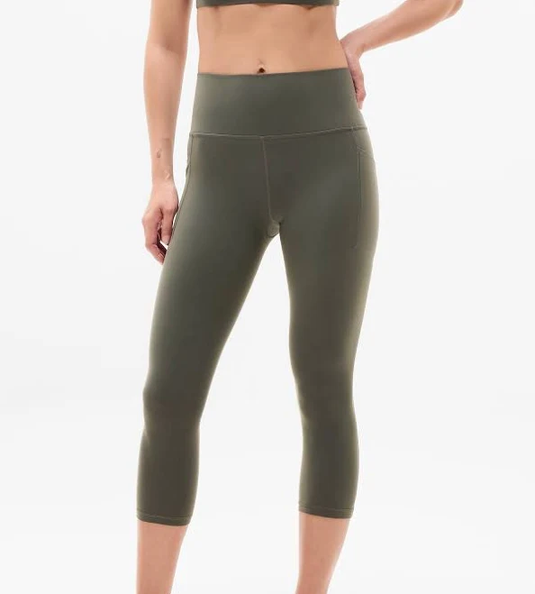 leggings Athleta Women's Salutation Stash High Rise Capri Athleta $99