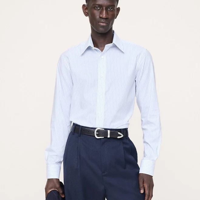 top Banana Republic Men's Slim-Fit Wrinkle-Resistant Dress Shirt Banana Republic $63