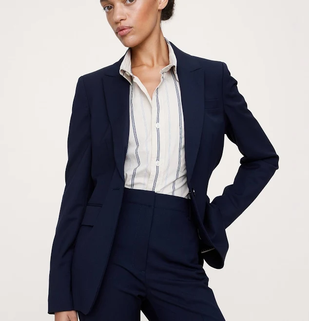 matching set Banana Republic Women's Slim Italian Wool Blazer Banana Republic $224.99