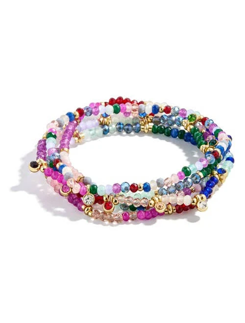 accessory BaubleBar Indya Semi-Precious Layered Stretch Bracelet Nordstrom $68