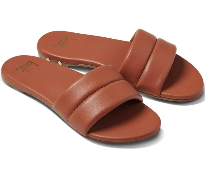 shoes Beek Sugarbird Leather Slide Sandal beek $159
