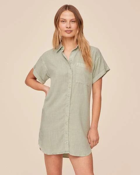 dress Bella Dahl Women's Roll Sleeve Pocket Shirt Dress Bella Dahl $150