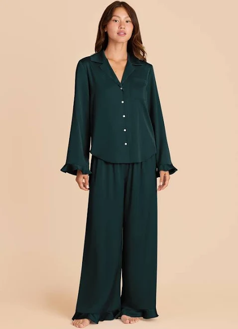 matching set Birdy Grey Emma Matte Satin Pajama Set Birdy Grey $59