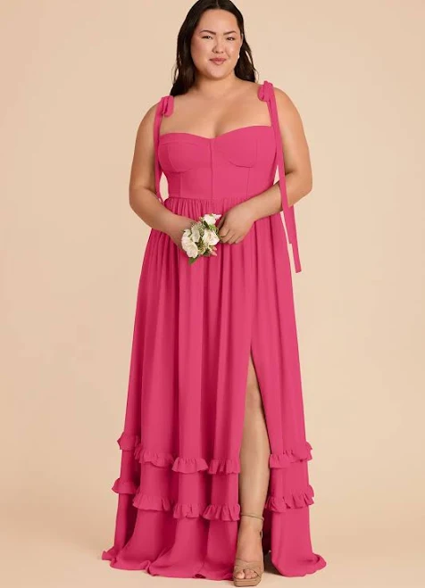 dress Birdy Grey Evelyn Chiffon Bridesmaid Dress Birdy Grey $135