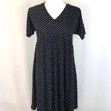 dress Black and white polka dot t shirt dress Poshmark $18