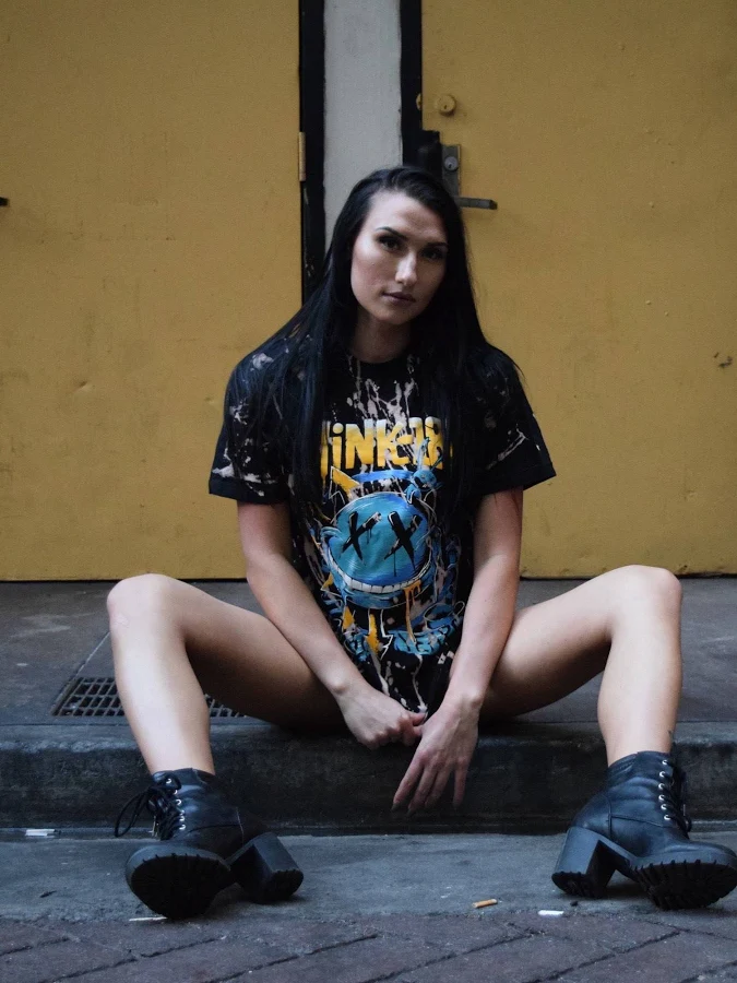 top Blink 182 Acid Washed Distressed Band Tee Etsy - badbatchapparel $39