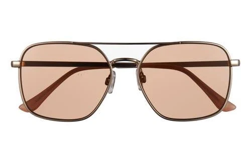 accessory BP. Retro Aviator Sunglasses in Gold at Nordstrom Nordstrom $15