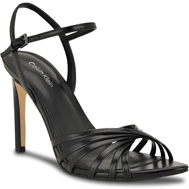 shoes Calvin Klein Women's Daniella Strappy Stiletto Dress Sandals DSW $51.99