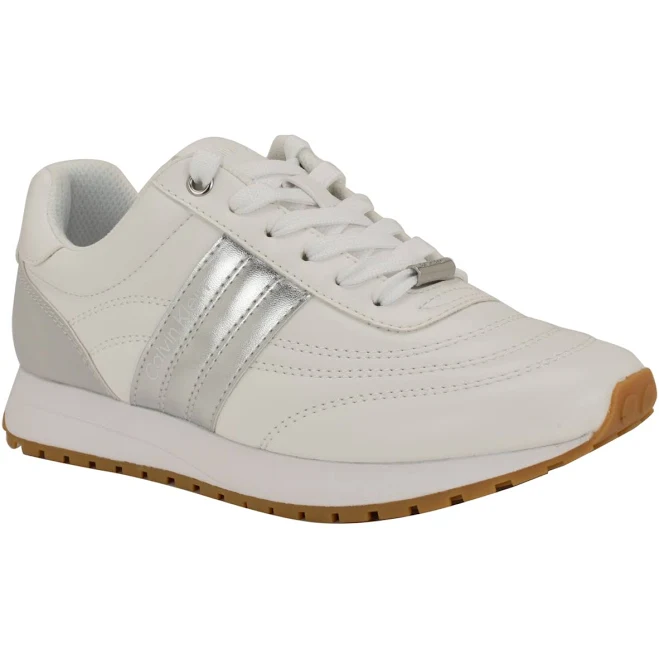 sneakers Calvin Klein Women's Tatyann Retro Lace-Up Sneakers Macy's $59.4
