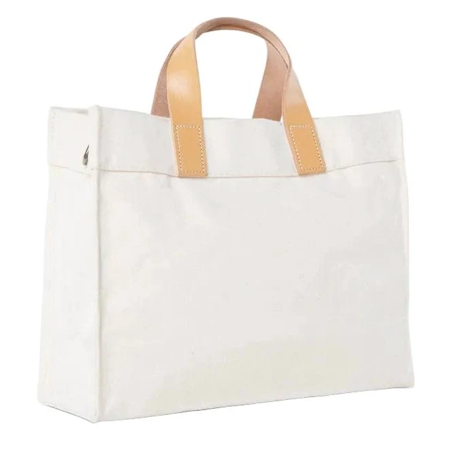 bag Canvas Crossbody with Leather Handles Francis Henri $58