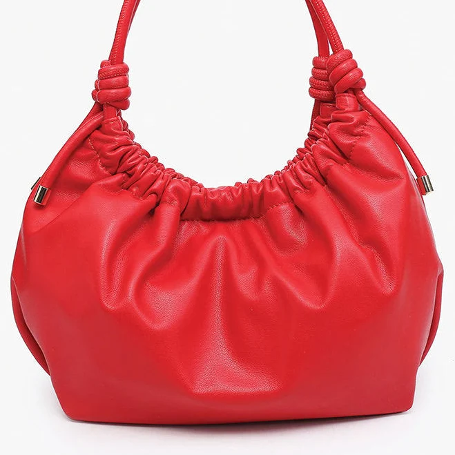 bag Celia Vegan Ruched Satchel Jen & Co. $21.49