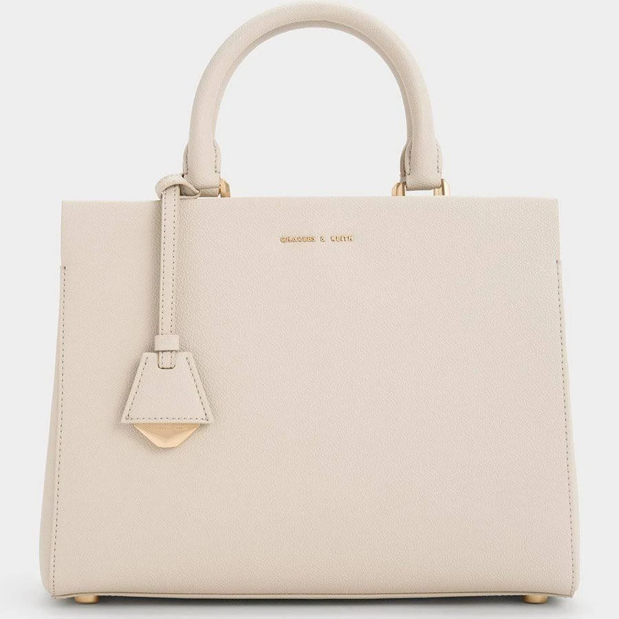 bag Charles & Keith Mirabelle Structured Top Handle Bag charleskeith.com $136