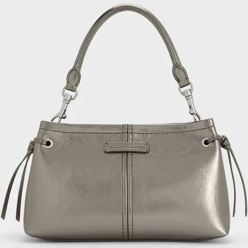 bag Charles & Keith Noane Metallic Top Handle Bag charleskeith.com $99