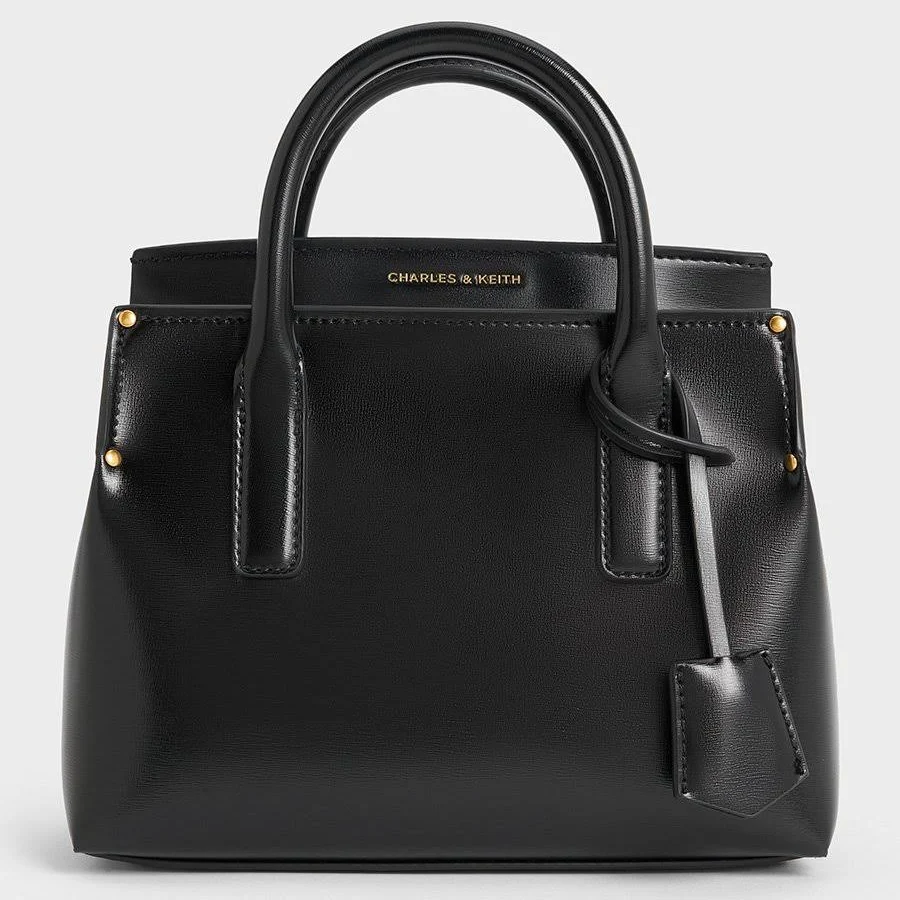 bag Charles & Keith Rene Structured Top Handle Bag charleskeith.com $103