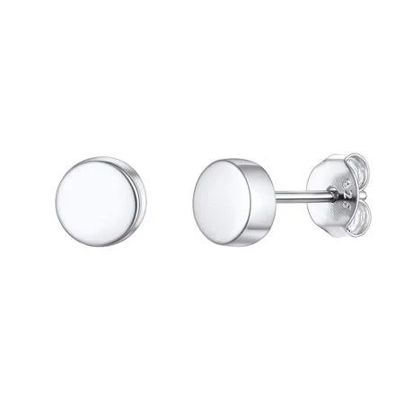 accessory Chicsilver Sterling Silver Tiny Dot Round Disc Stud Earrings Walmart - ChicSilver Jewelry $26.99