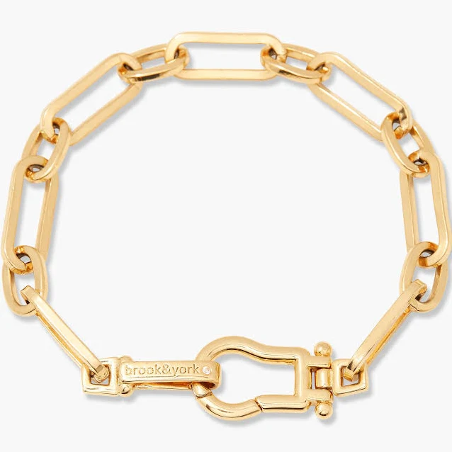 accessory Chunky Gold Chain Bracelet brook & york $33