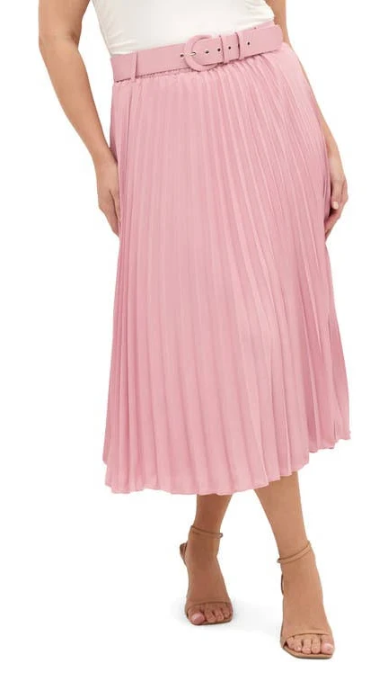 skirt City Chic Women's Petra Pleated Midi Skirt Nordstrom $149.99