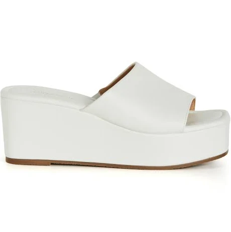 shoes City Chic Women's Plus Size Wide Fit Slidey Platform City Chic $25