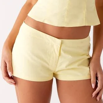 shorts Coastline Cotton Micro Mini Shorts Peppermayo - US $30
