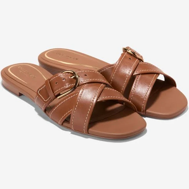 shoes Cole Haan Women's Velma Buckle Slide Sandals Cole Haan $140